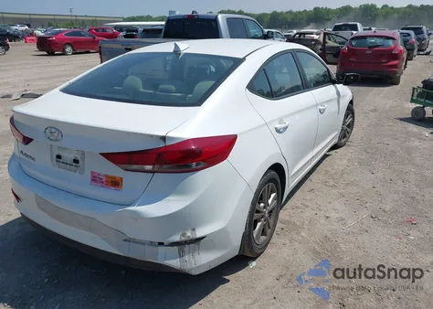 2018 Hyundai Elantra Sel from USA, damaged, VIN 5NPD84LF6JH227912